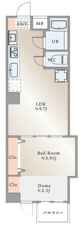 マンションワコー落合の物件間取画像